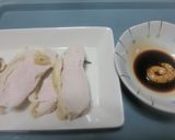 柔らかい蒸し鳥　ローズマリーとレモン風味作り方13写真