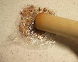 バナナッツレーズン　蒸し揚げパンケーキ作り方2写真