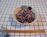 もちっと食感＊黒米の炊き方作り方4写真