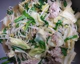 肉ニラもやし♡もりもり野菜炒め作り方3写真