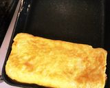 大葉と明太子チーズのふわふわ卵焼き作り方7写真