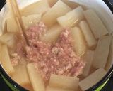 長芋の鶏そぼろあんかけ作り方6写真