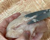 重曹で柔らかサラダチキン（湯せん）覚書作り方2写真