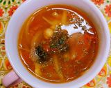 ☆15分で簡単☆お豆のミネストローネ作り方5写真