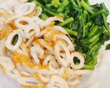 簡単★菜の花とちくわの中華＆和風サラダ作り方3写真