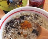 キヌアとカリカリ梅でお茶漬け☆サテトムも作り方2写真