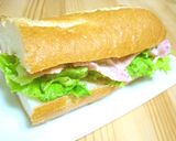 フランスパンでBLサンド作り方4写真
