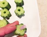 お弁当に可愛いお花きゅうり作り方3写真