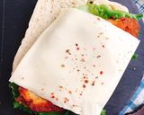 鶏胸カレー唐揚げのチーズサンドイッチ作り方6写真