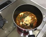 鍋１つ！トマトとほうれん草とツナパスタ作り方5写真