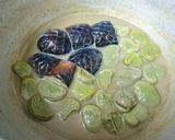 ナスとそら豆の味噌煮♪作り方2写真