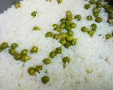 むきグリンピースで✨炊き込み✨豆ごはん作り方4写真