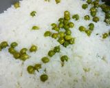 むきグリンピースで✨炊き込み✨豆ごはん作り方4写真