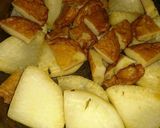 調味料3つフライパンで大根と薩摩揚の煮物作り方2写真