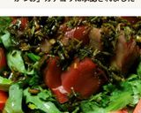 鰹のお刺身 ピリ辛胡麻油醬油作り方3写真