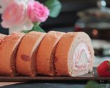 ふわとろイチゴのロールケーキ作り方31写真
