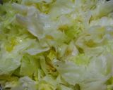 簡単ランチに♪レタスきのこのケチャスープ作り方3写真