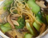 ❀チンゲン菜ともやし 鶏ささみの甘酢煮❀作り方5写真