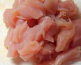 ❀チンゲン菜ともやし 鶏ささみの甘酢煮❀作り方3写真
