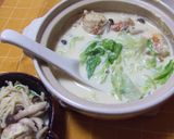 開けてビックリ！豆乳レタス鍋作り方9写真