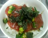 ポキ丼アボカド食べれない人用(漬け鮪丼)作り方7写真