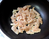 やわらか鶏胸肉と筍のオイスターソース炒め作り方4写真