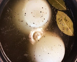 丸ごと玉ねぎとレタスのスープ♡作り方4写真