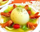 丸ごと玉ねぎとレタスのスープ♡作り方11写真