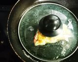 目玉焼きの紅姜焼き作り方3写真