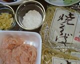大磯屋♫鶏味噌そぼろ焼そば作り方1写真