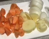 ほったらかし❤️鶏肉と野菜の煮物作り方1写真