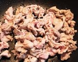 たけのこ☆豚肉とワカメ炒め作り方2写真