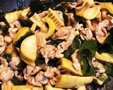 たけのこ☆豚肉とワカメ炒め作り方5写真