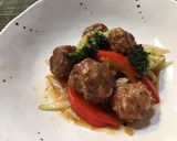 あんが絶品！肉団子の黒酢あんかけ♪作り方5写真