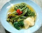 今が旬！ワラビのめんつゆ漬け作り方6写真