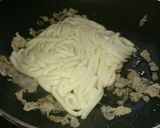 甘キムたま 焼きうどん作り方4写真