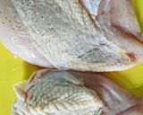 鶏胸肉の香味ペーストホロホロ煮作り方1写真