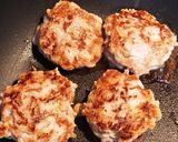 簡単!豚こまハンバーグ☆お弁当にも作り方3写真