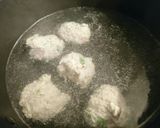 塩麹入りの鶏肉だんごスープ作り方4写真