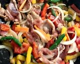 超簡単☆カラフル☆豚肉の生姜焼き作り方2写真