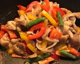 超簡単☆カラフル☆豚肉の生姜焼き作り方4写真