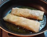 チーズがとろ～り☆カレー春雨で作る春巻き作り方3写真