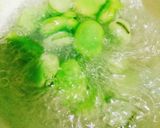*そら豆とタコとアンチョビのアヒージョ*作り方2写真
