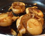 一品.おつまみに帆立のガリバタ照り焼き♡作り方4写真