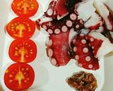 *そら豆とタコとアンチョビのアヒージョ*作り方5写真