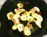 *そら豆とタコとアンチョビのアヒージョ*作り方7写真