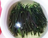 わらび ワラビ 蕨 簡単あく抜き作り方3写真
