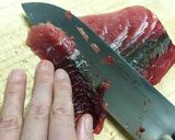 マグロの血合いでマグロカツ丼作り方2写真