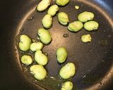 タコとそら豆のオリーブオイル炒め作り方1写真