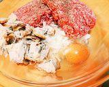 きのこハンバーグ♥作り方1写真